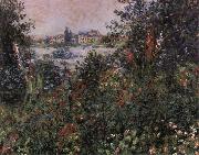 Claude Monet Fleurs a Vetheuil oil